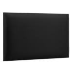 Polsterpaneel aus Kunstleder, schwarz Polsterpaneel aus Kunstleder, schwarz